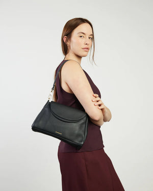 Saben Beckett Crossbody Black Luxe