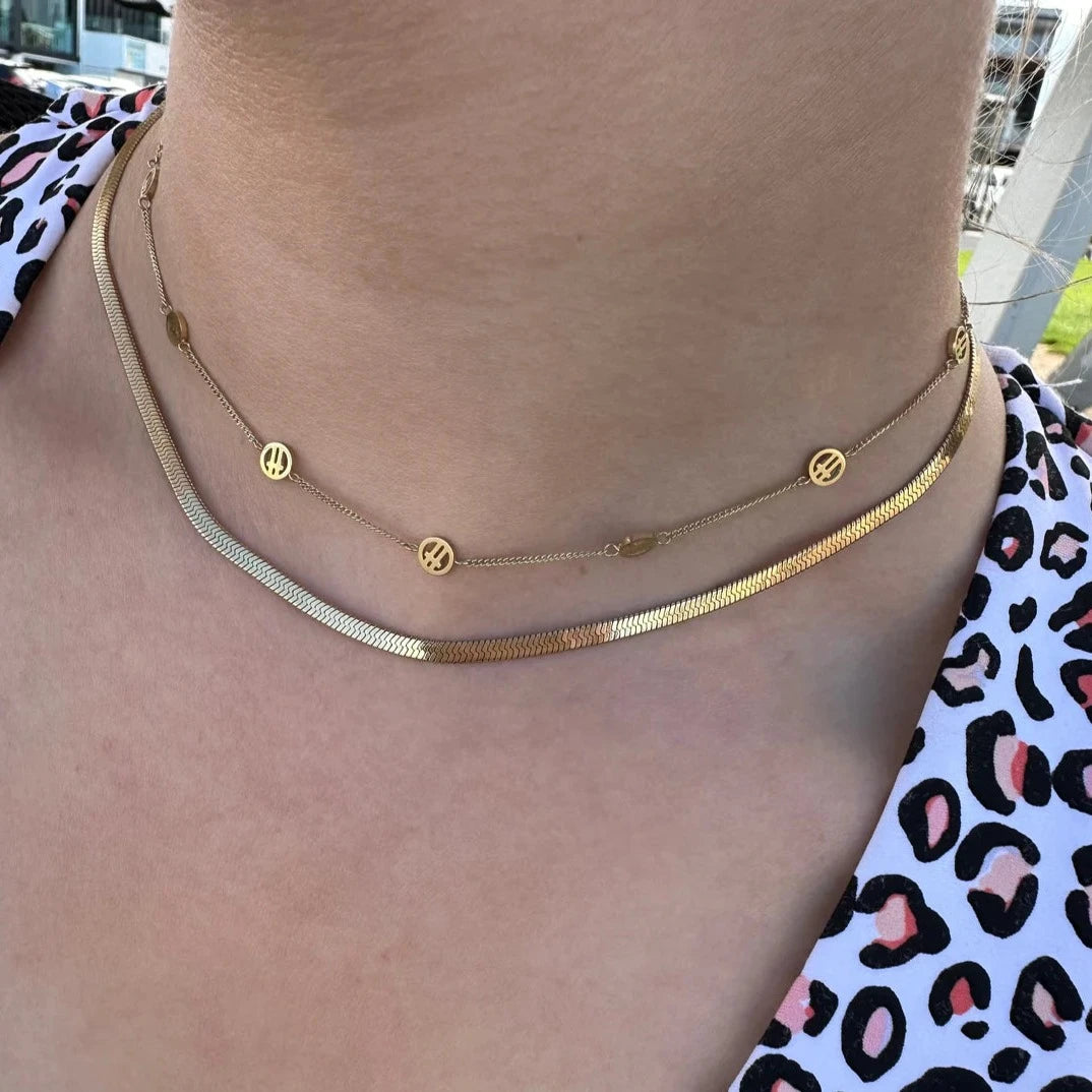 Game Day Necklace Gold - Ever Jewellery