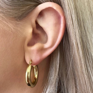 Hustle Hoop Earrings - Ever Jewellery