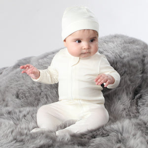Little bee by dimples Merino Zip Babygrow