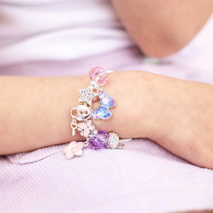 Lauren Hinkley Butterfly Magic Charm Bracelet Bracelet with colorful charms