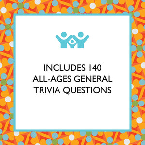 Games Room Family Fun Trivia Multi-Coloured