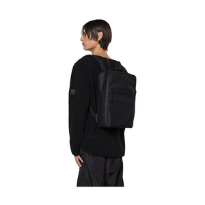 Rains Book Backpack - Black