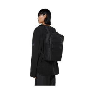 Rains Book Backpack - Black