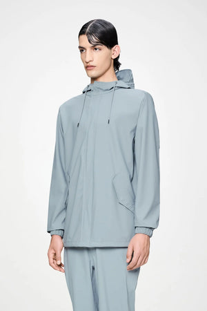 RAINS RAINS Fishtail Jacket W3 - Dawn Light blue raincoat