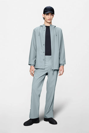 RAINS RAINS Fishtail Jacket W3 - Dawn Light blue raincoat