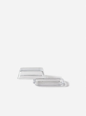 Citta Glass Butter Dish
