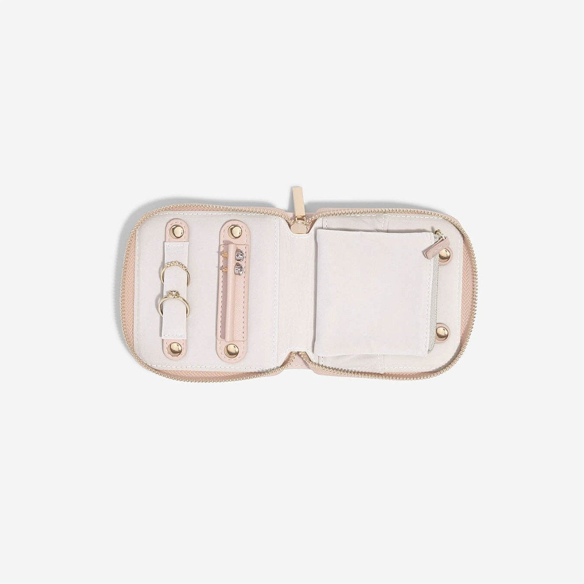 Stackers Compact Jewellery Wallet - Blush