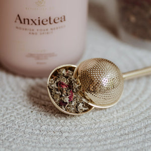 Better Tea Co Teapop Infuser Copper Rosegold Tool