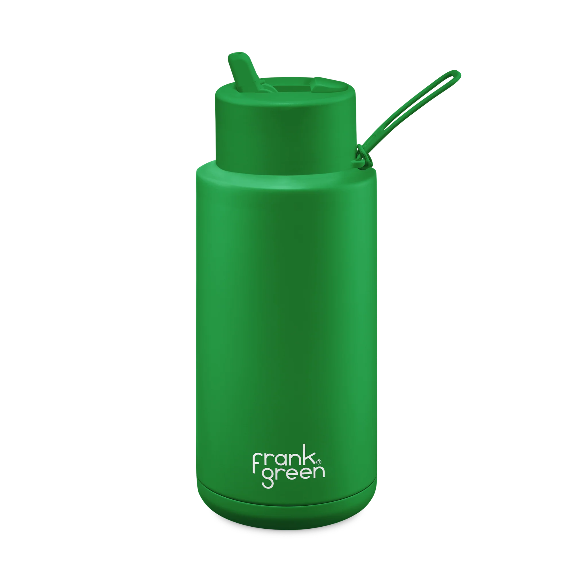 Ceramic Reusable Bottle - 34oz Evergreen - Frank Green