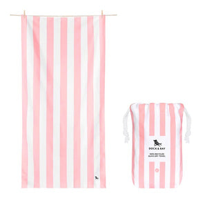 Dock & Bay Malibu Pink Beach Towel