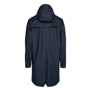 Rains Long Jacket - Navy