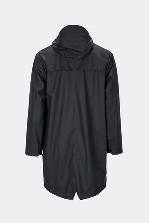 Rains Black Long Jacket
