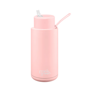 Frank Green Ceramic Reusable Bottle w Straw 34oz