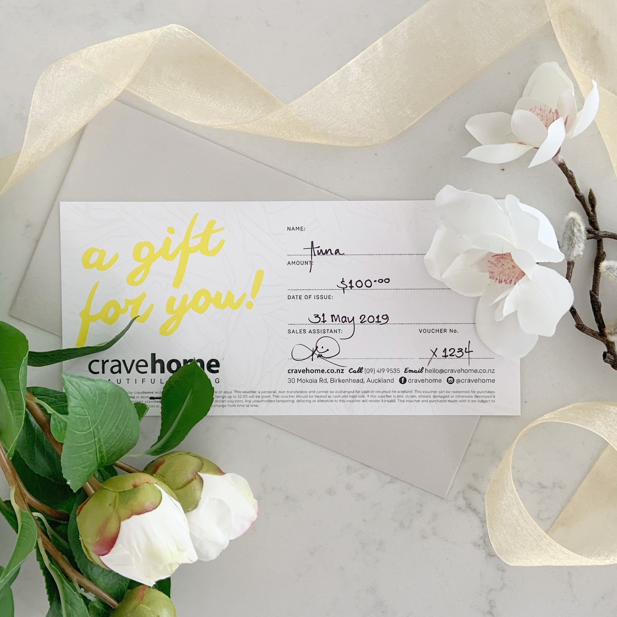 cravehome $100 Gift Card