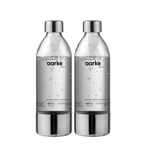 Aarke Two Pack PET Water Bottles
