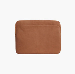 Duffle & Co Blackwell Tan Leather Sleeve