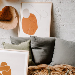 Blurred Lines A2 Print