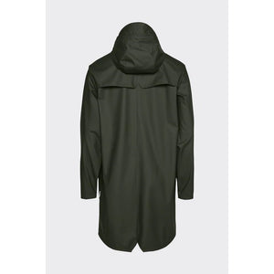 Rains Long Jacket - Green