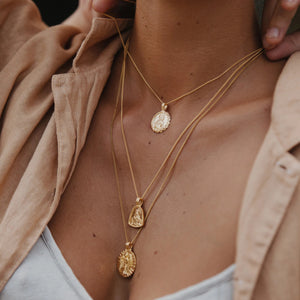 St Luke Pendant Necklace