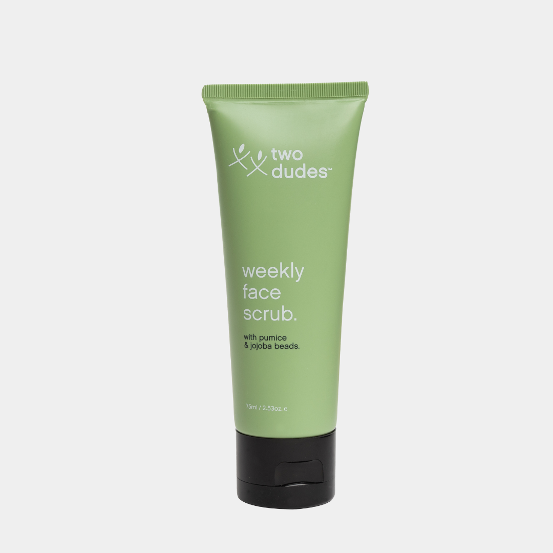 Two Dudes Weekly Face Scrub