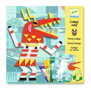 Djeco Monster Collage Relief