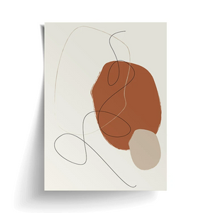 Papier HQ Blurred Lines A2 Print