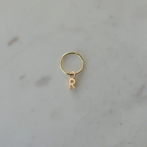 Gold Little Letter Sleeper (Single)