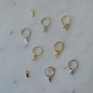 Silver Little Letter Sleeper (Single)