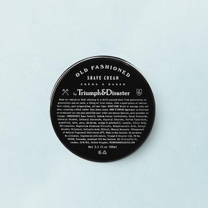 Old Fashioned Shave Cream 100ml Jar