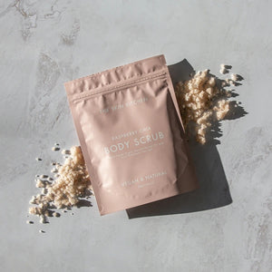 The Skin Kitchen Raspbery Chia Scrub