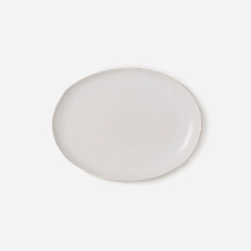 Citta White/Natural Finch Oval Platter