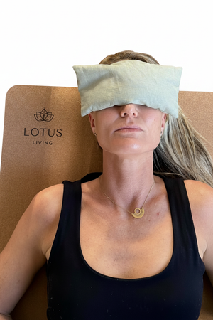 Lotus Living Lavender Flaxseed Eye Pillow