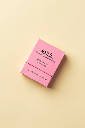 Pink box of 'Everyday Little Love Notes' Everyday Little Love Notes