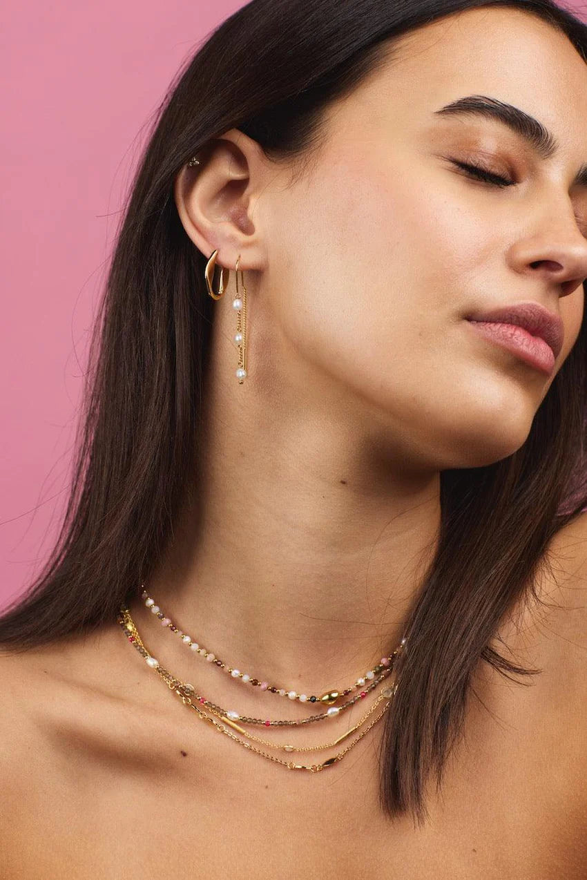 Zafino Australia Rose Essential Earrings - Gold