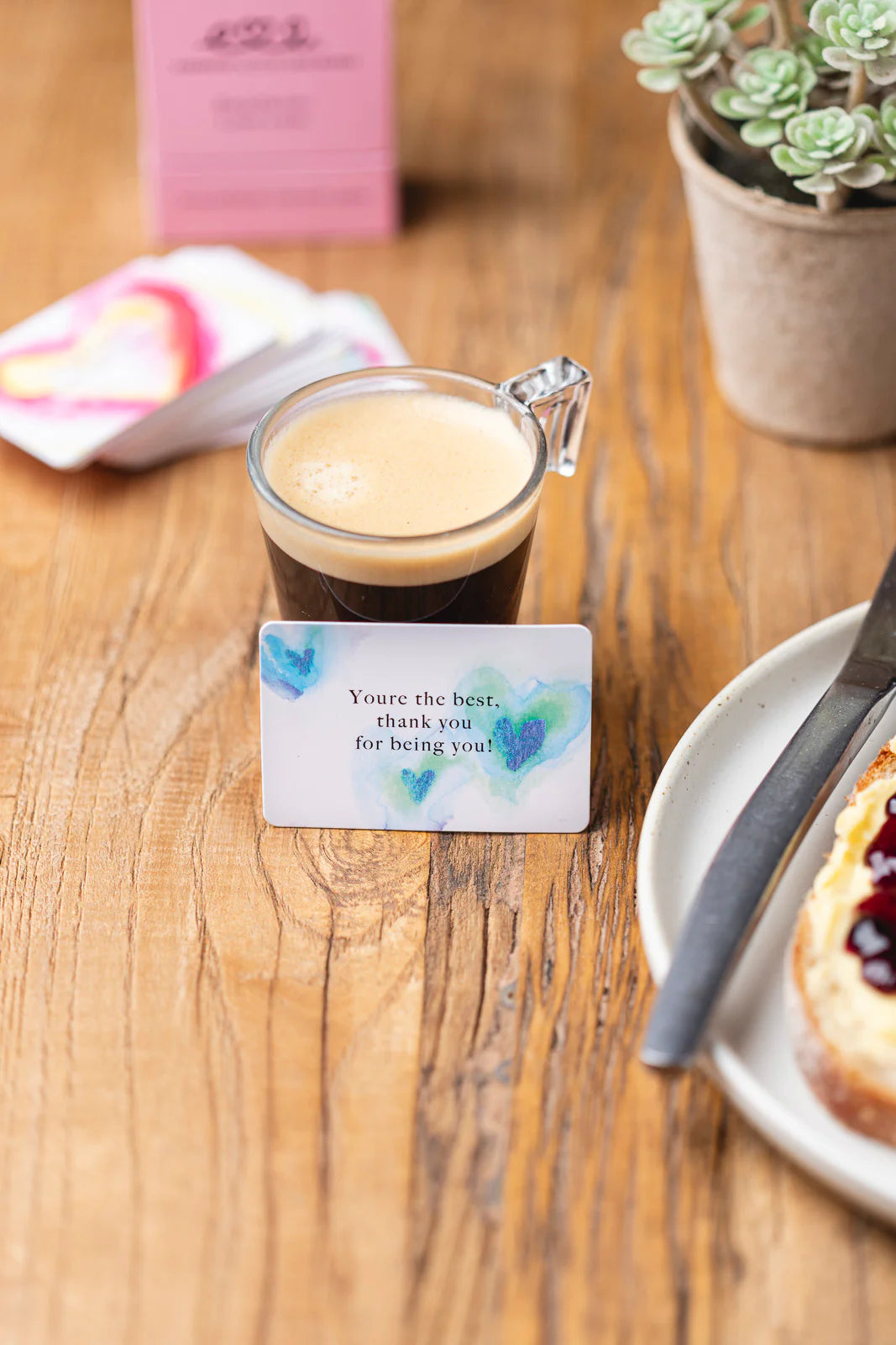 Pink box of 'Everyday Little Love Notes' Everyday Little Love Notes