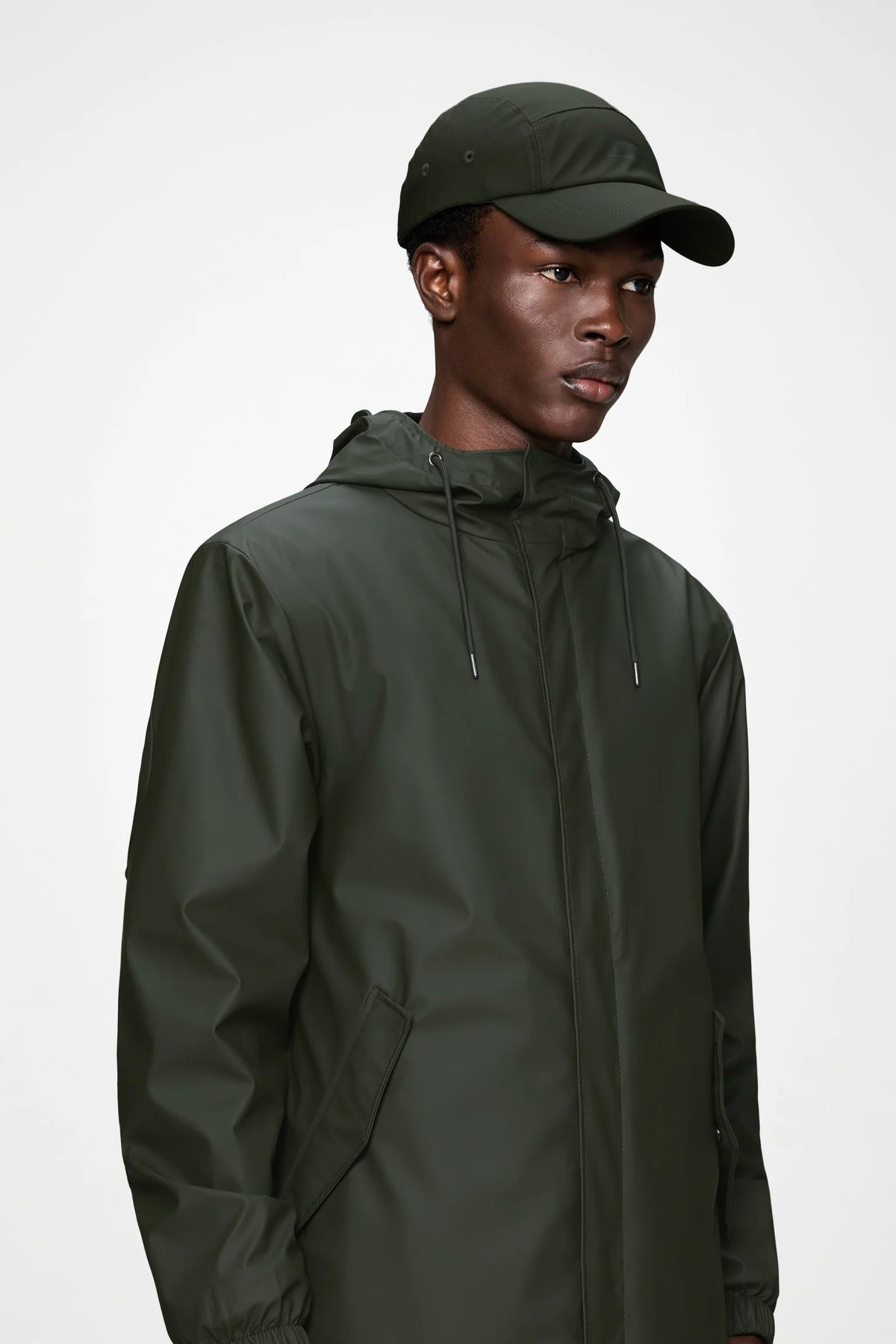 Rains 5 Panel Cap W1 - Green