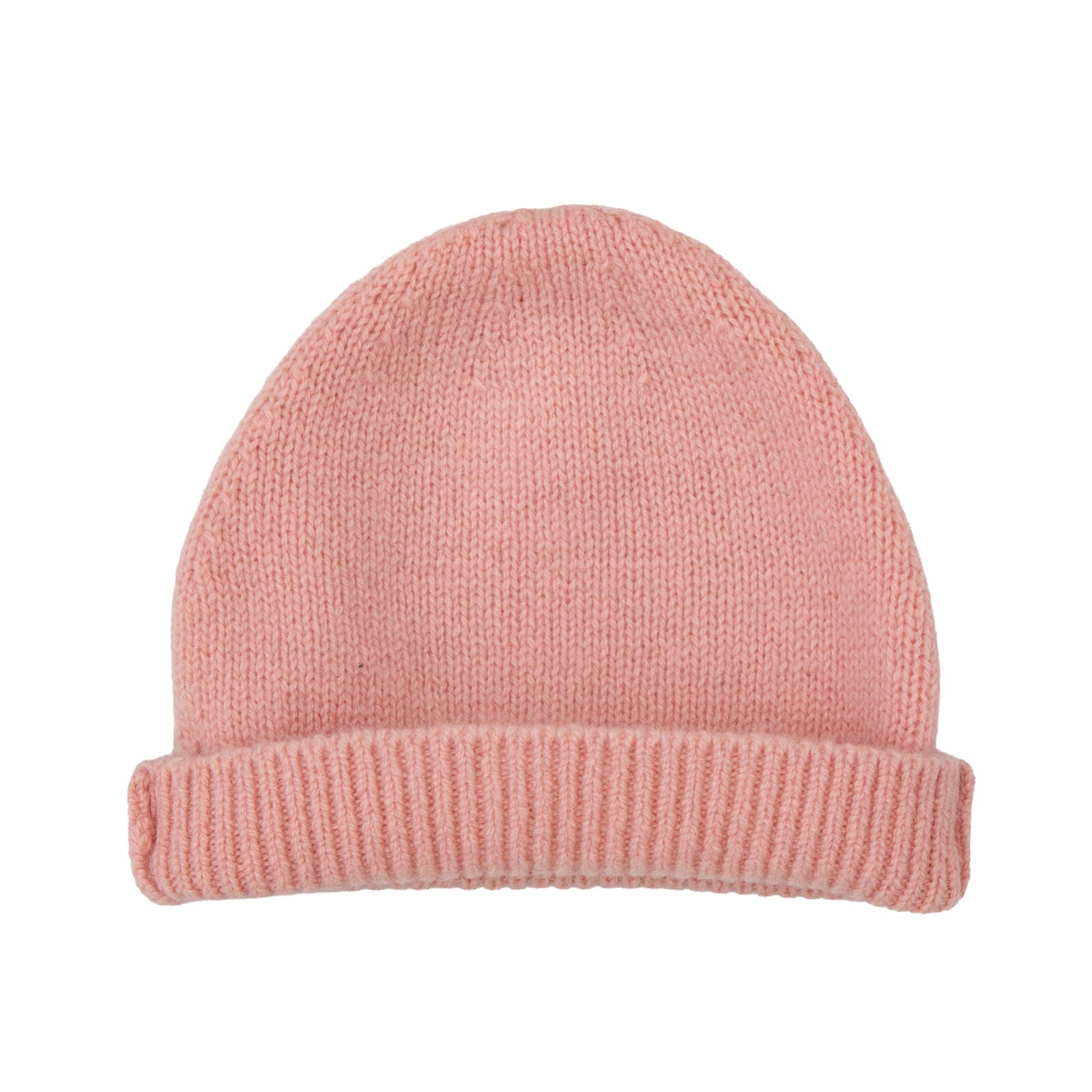 Burrow & Be 100% Wool Baby Hat - Carnation Pink knit beanie