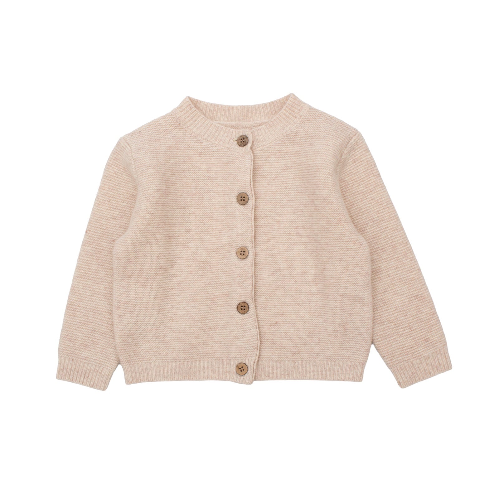 Burrow & Be 100% Wool Cardigan - Ecru