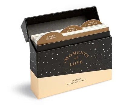 Moments of Love Newborn Milestone Cards Baby Kids