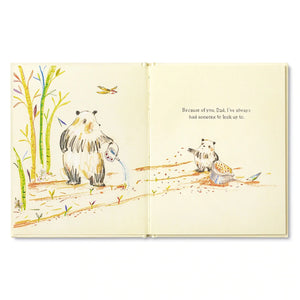 Father's Day Gift Book - Because of You, Dad