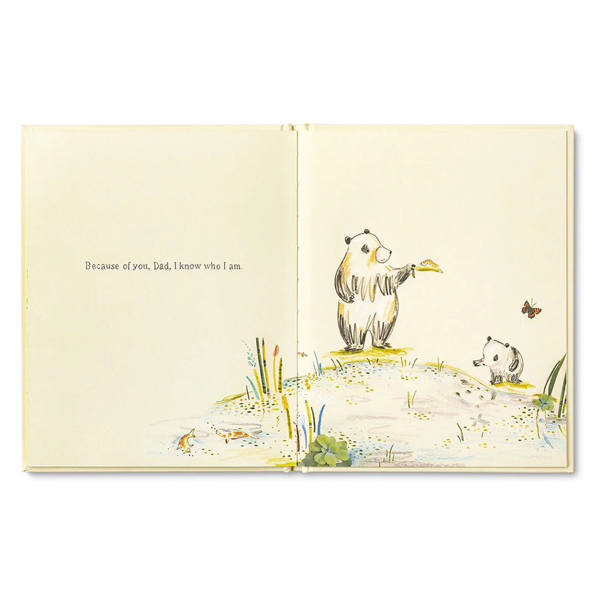 Father's Day Gift Book - Because of You, Dad