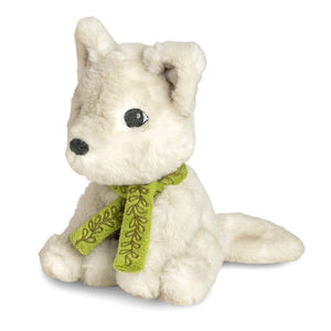Kids Gift Book Why Not? - Artic Fox Soft Toy