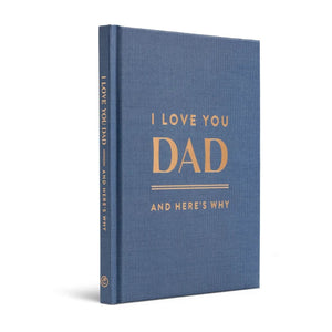 COMPENDIUM Father's Day I Love You Dad And Here's Why Gift Book