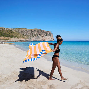 DOCK&BAY Quick Dry Beach Towel - Clubhouse Collection - Mellow Yellow - XL