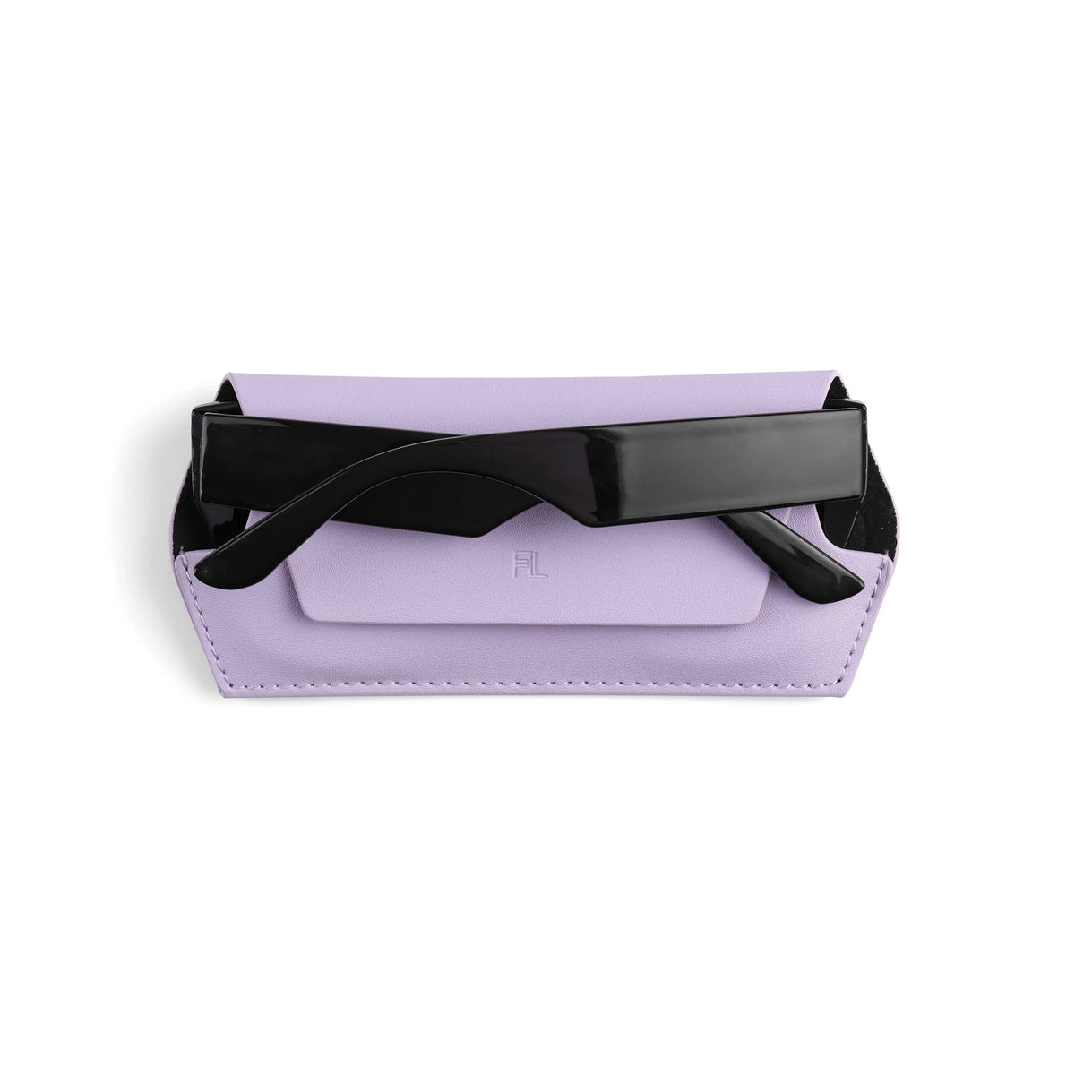 Lavender sunglasses case Fox and Leo glasses case - Lilac