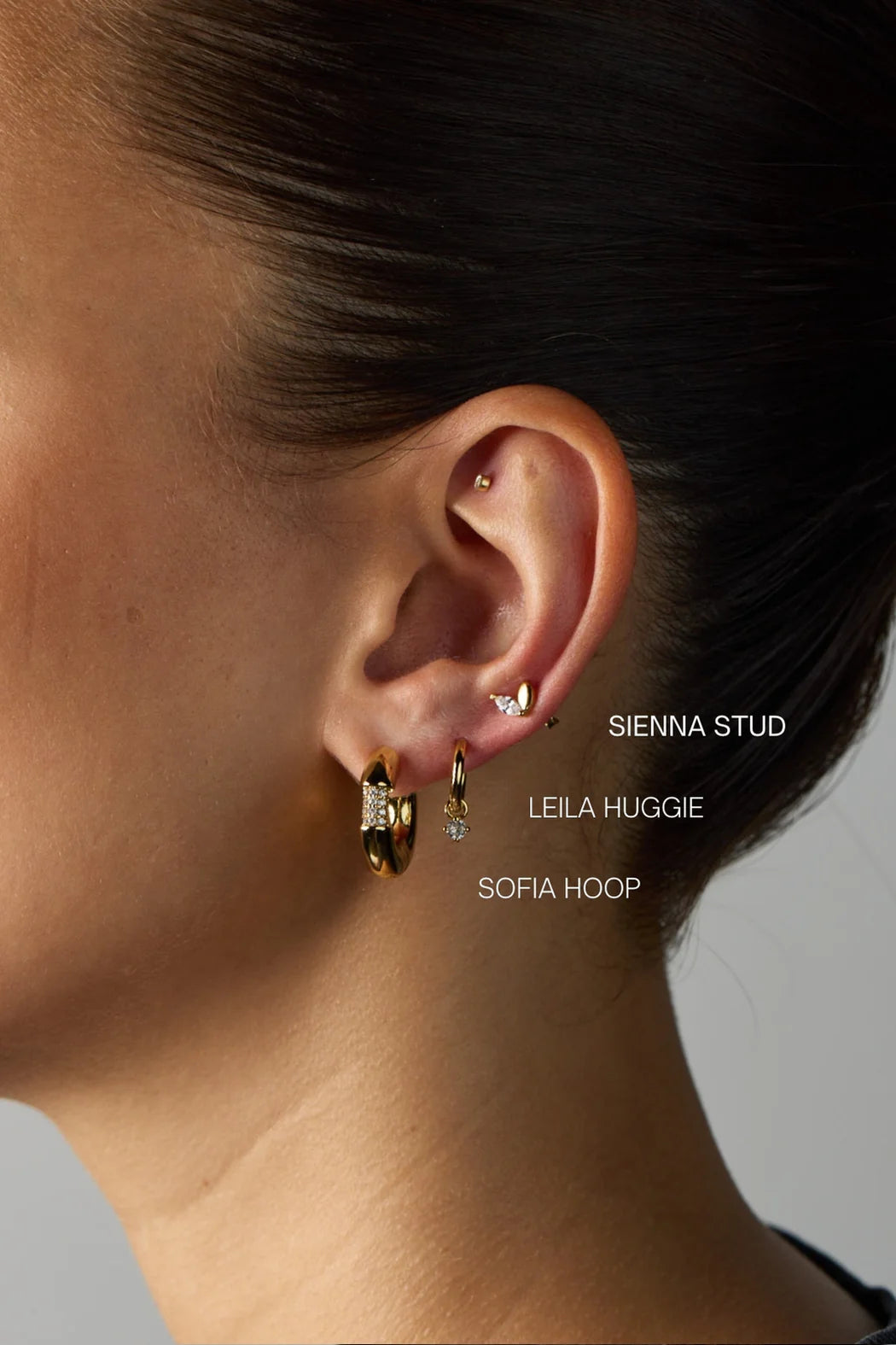 Zafino Leila Mini Huggie Earring