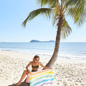 Dock & Bay Quick Dry Beach Towel - Unicorn Waves