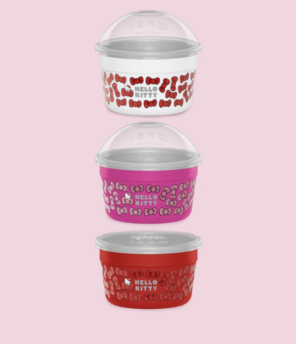 Frank Green 16oz Hello Kitty & Friends To-Go Bowl Bundle 500ml