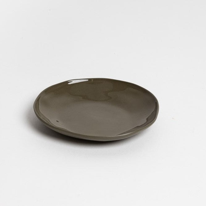 Ned Collections Haan Round Dish - Olive Green